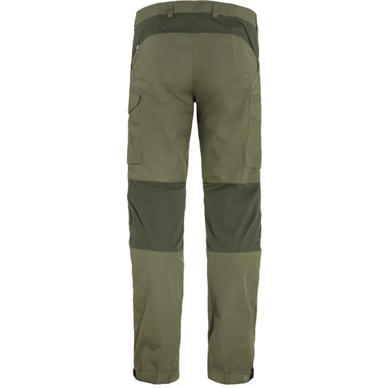 Fjallraven Mens Kaipak Trousers Laurel Green-Deep Forest-1